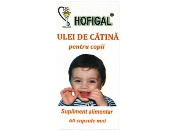 Hofigal - Ulei de Catina pentru copii 60 capsule moi